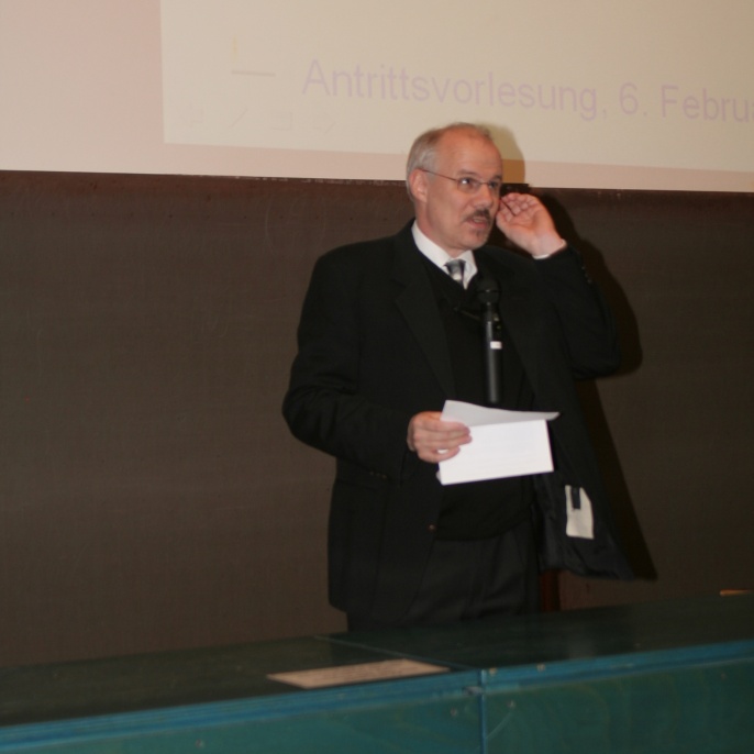 Antrittsvorlesung von Professor M. Bischoff, Februar 2007
