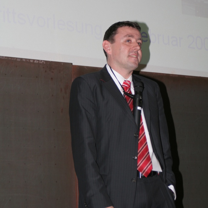 Antrittsvorlesung von Professor M. Bischoff, Februar 2007